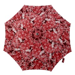 Red Leaves Hook Handle Umbrellas (large) by goljakoff