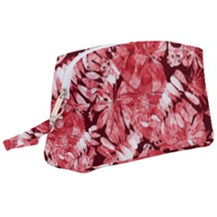 Red Leaves Wristlet Pouch Bag (large) by goljakoff