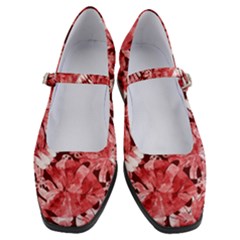 Red Leaves Women s Mary Jane Shoes