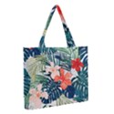 Tropical flowers Medium Tote Bag View2