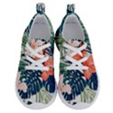 Tropical flowers Running Shoes View1