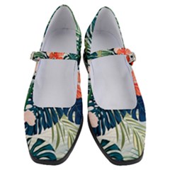 Tropical Flowers Women s Mary Jane Shoes