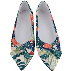 Tropical Flowers Women s Bow Heels by goljakoff