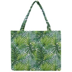 Green Leaves Mini Tote Bag by goljakoff