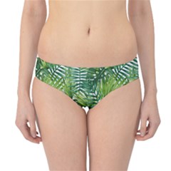 Green Leaves Hipster Bikini Bottoms by goljakoff