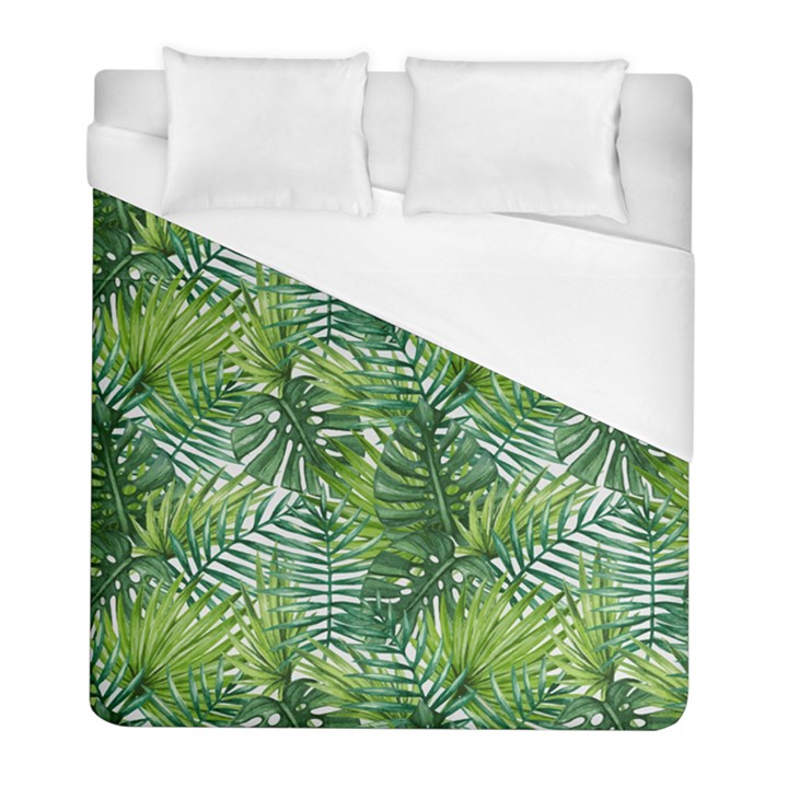 Green leaves Duvet Cover (Full/ Double Size)