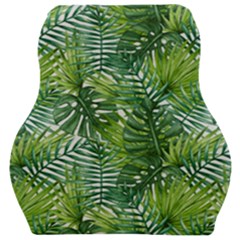 Green Leaves Car Seat Velour Cushion  by goljakoff