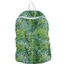 Green leaves Foldable Lightweight Backpack View1