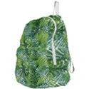 Green leaves Foldable Lightweight Backpack View4