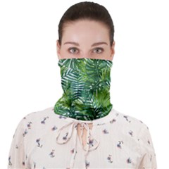 Green Leaves Face Covering Bandana (adult) by goljakoff