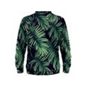 Green palm leaves Kids  Sweatshirt View2