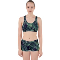 Green Palm Leaves Work It Out Gym Set by goljakoff