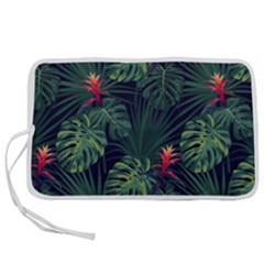 Tropical Flowers Pen Storage Case (l) by goljakoff