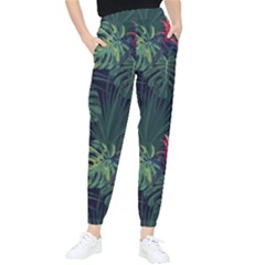 Tropical Flowers Tapered Pants by goljakoff