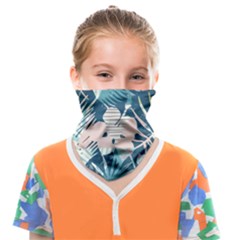 Abstract Flowers Face Covering Bandana (kids) by goljakoff