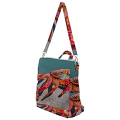 Colored Crab, Galapagos Island, Ecuador Crossbody Backpack by dflcprintsclothing