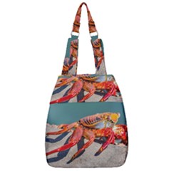 Colored Crab, Galapagos Island, Ecuador Center Zip Backpack by dflcprintsclothing