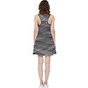 Abstract geometric pattern, silver, grey and black colors Inside Out Racerback Dress View4