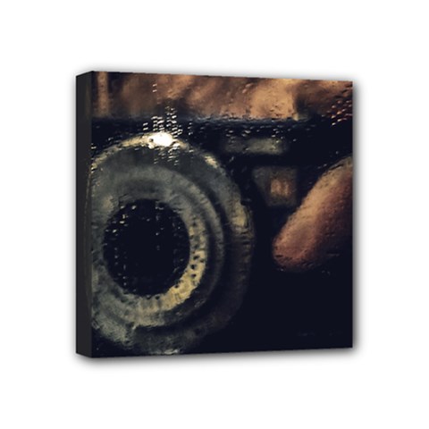 Creative Undercover Selfie Mini Canvas 4  X 4  (stretched) by dflcprintsclothing