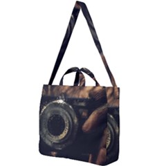 Creative Undercover Selfie Square Shoulder Tote Bag by dflcprintsclothing