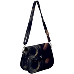 Creative Undercover Selfie Saddle Handbag by dflcprintsclothing