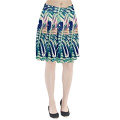 Monstera Leaf Pleated Skirt by goljakoff