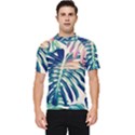 Monstera leaf Men s Short Sleeve Rash Guard View1