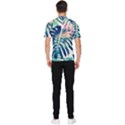 Monstera leaf Men s Short Sleeve Rash Guard View2