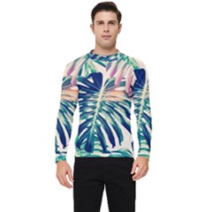 Monstera Leaf Men s Long Sleeve Rash Guard