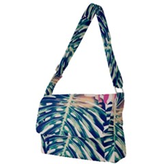 Monstera Leaf Full Print Messenger Bag (s) by goljakoff