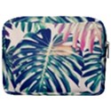 Monstera leaf Make Up Pouch (Large) View2