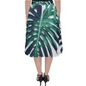 Green monstera leaf Classic Midi Skirt View2