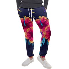 Neon Flowers Men s Jogger Sweatpants by goljakoff