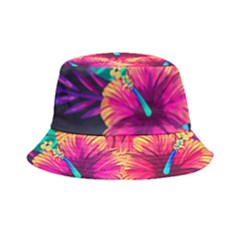 Neon Flowers Bucket Hat