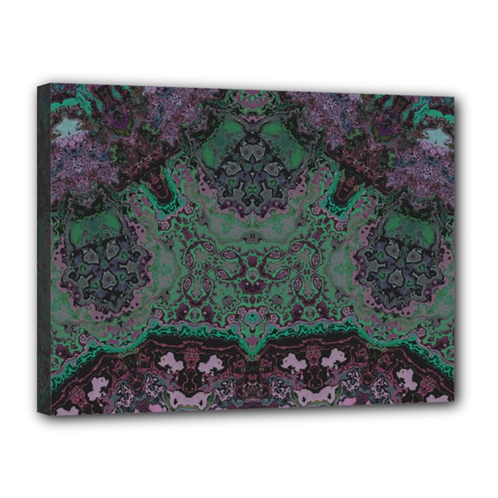 Mandala Corset Canvas 16  x 12  (Stretched)