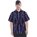 Mandala Cage Men s Short Sleeve Shirt View1