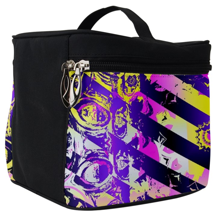 Pop Punk Mandala Make Up Travel Bag (Big)