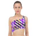 Pop Punk Mandala Spliced Up Bikini Top  View1