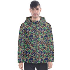 Wet Country Logo Camo Men s Hooded Puffer Jacket