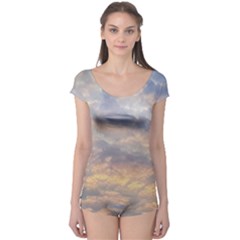 Cloudscape Photo Print Boyleg Leotard  by dflcprintsclothing