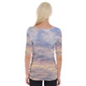 Cloudscape Photo Print Wide Neckline Tee View2