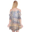 Cloudscape Photo Print Cutout Spaghetti Strap Chiffon Dress View2