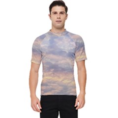 Cloudscape Photo Print Men s Short Sleeve Rash Guard