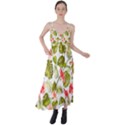 Tropical flowers Tie Back Maxi Dress View1