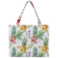 Tropical Pineapples Mini Tote Bag by goljakoff