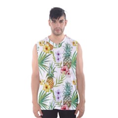 Tropical Pineapples Men s Basketball Tank Top by goljakoff