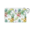 Tropical pineapples Canvas Cosmetic Bag (Medium) View2