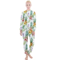 Tropical Pineapples Women s Lounge Set by goljakoff