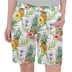 Tropical Pineapples Pocket Shorts by goljakoff