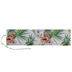 Tropical Pineapples Roll Up Canvas Pencil Holder (l) by goljakoff